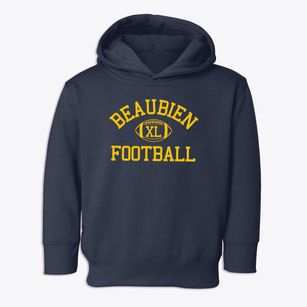 Beaubien Junior High School Classic Football Toddler Hoodie