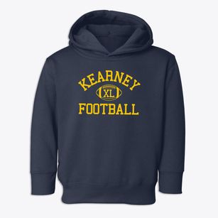 Kearney Junior High School Classic Football Toddler Hoodie