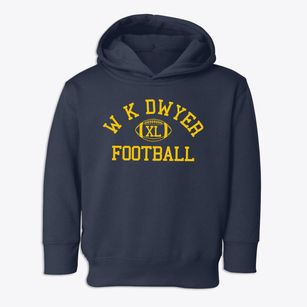 W K Dwyer Primary School Classic Football Toddler Hoodie