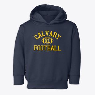 Calvary Christian School Classic Football Toddler Hoodie