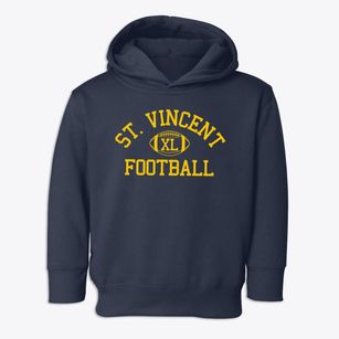 Saint Vincent De Paul School Classic Football Toddler Hoodie