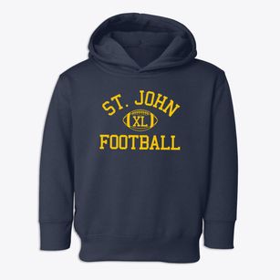 Saint John Lutheran School Classic Football Toddler Hoodie