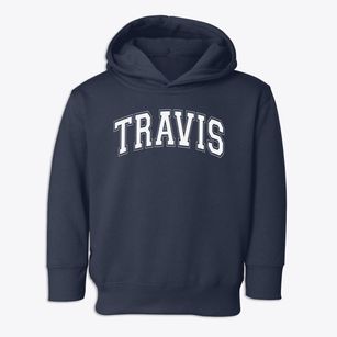 Travis Middle School Varsity Arch Toddler Hoodie