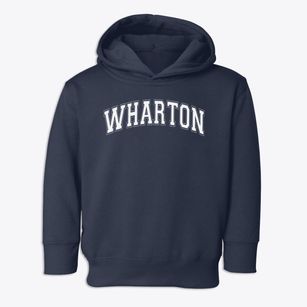 Wharton Elementary School Varsity Arch Toddler Hoodie