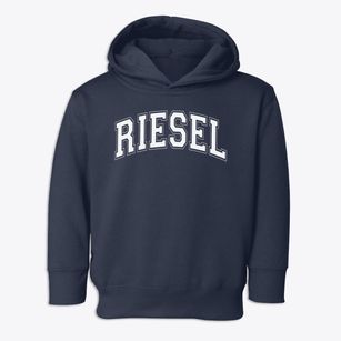 Riesel School Varsity Arch Toddler Hoodie
