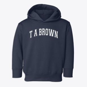 T A Brown Elementary School Varsity Arch Toddler Hoodie