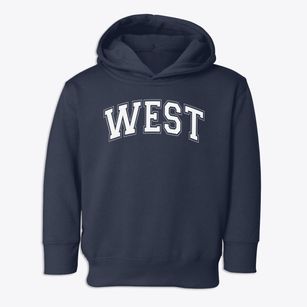 West High School Varsity Arch Toddler Hoodie