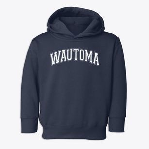 Wautoma High School Varsity Arch Toddler Hoodie