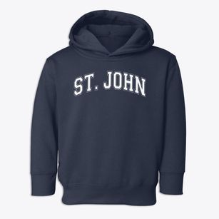 Saint John Lutheran School Varsity Arch Toddler Hoodie