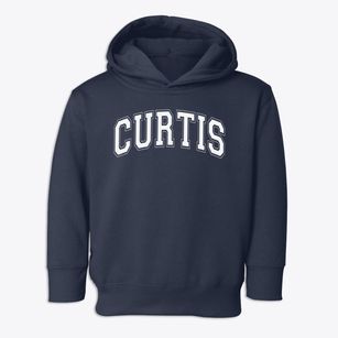 Curtis Elementary School Varsity Arch Toddler Hoodie
