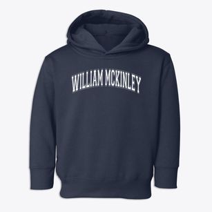 William Mckinley Elementary School 39 Varsity Arch Toddler Hoodie