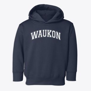 Waukon Senior High School Varsity Arch Toddler Hoodie