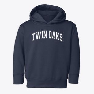 Twin Oaks Elementary School Varsity Arch Toddler Hoodie