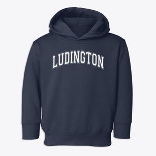 Ludington Magnet School Varsity Arch Toddler Hoodie