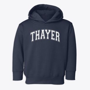 Thayer Middle & High School Varsity Arch Toddler Hoodie