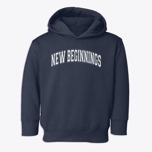 New Beginnings Montessori School Varsity Arch Toddler Hoodie