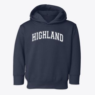 Highland Elementary School Varsity Arch Toddler Hoodie