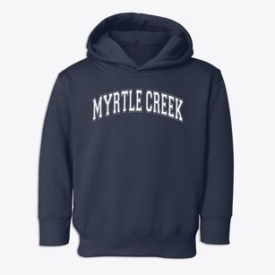 Myrtle Creek Elementary School Varsity Arch Toddler Hoodie
