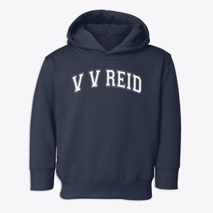 V V Reid Elementary School Varsity Arch Toddler Hoodie
