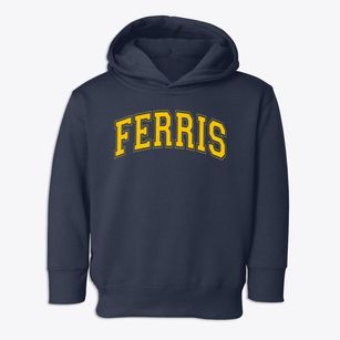 Ferris High School Varsity Arch Toddler Hoodie