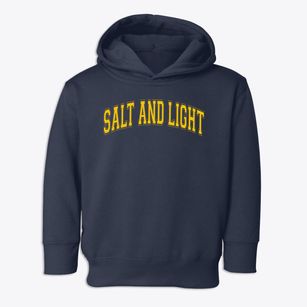 Salt And Light Homeschool Varsity Arch Toddler Hoodie