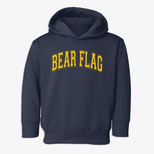 Bear Flag Elementary School Varsity Arch Toddler Hoodie