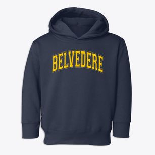 Belvedere Elementary School Varsity Arch Toddler Hoodie