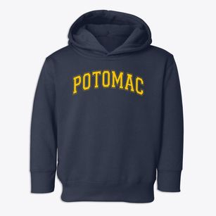 Potomac Middle School Varsity Arch Toddler Hoodie