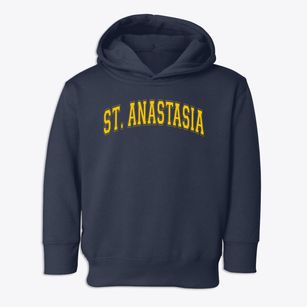 St Anastasia Parish Varsity Arch Toddler Hoodie