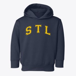 S T L Varsity Arch Toddler Hoodie