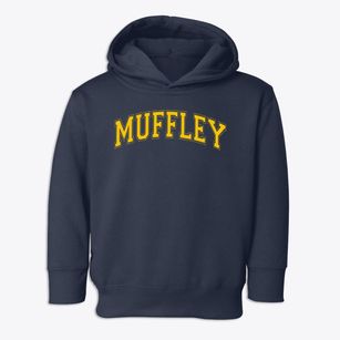 Muffley Elementary School Varsity Arch Toddler Hoodie
