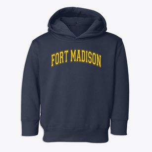 Fort Madison High School Varsity Arch Toddler Hoodie