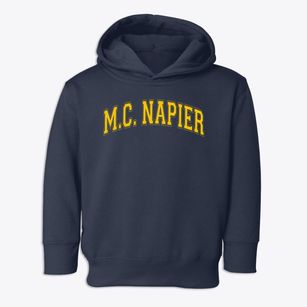 M.c. Napier High School Varsity Arch Toddler Hoodie