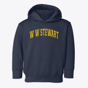W W Stewart Elementary School Varsity Arch Toddler Hoodie