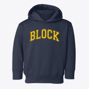 Block High School Varsity Arch Toddler Hoodie