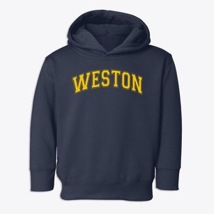Weston High School Varsity Arch Toddler Hoodie