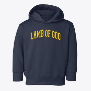 Lamb Of God School Varsity Arch Toddler Hoodie