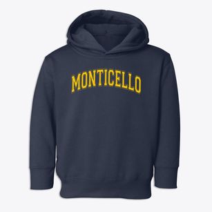 Monticello Junior High School Varsity Arch Toddler Hoodie