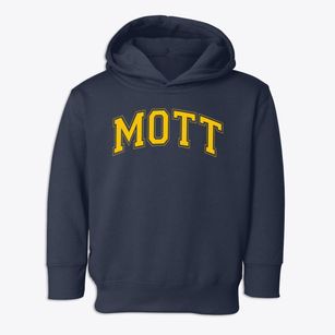 Mott Adult High School Varsity Arch Toddler Hoodie