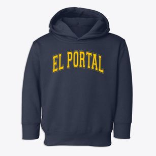 El Portal Elementary School Varsity Arch Toddler Hoodie
