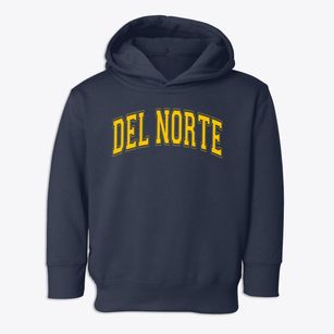 Del Norte Elementary School Varsity Arch Toddler Hoodie