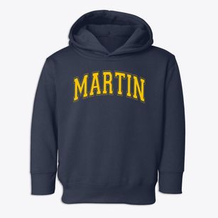 Martin Elementary School Varsity Arch Toddler Hoodie
