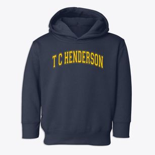 T C Henderson Elementary School Varsity Arch Toddler Hoodie