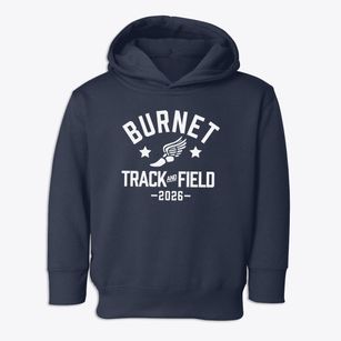 Burnet Elementary School Track and Field Toddler Hoodie