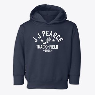 J J Pearce High School Track and Field Toddler Hoodie
