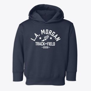 L.a. Morgan Elementary School Track and Field Toddler Hoodie