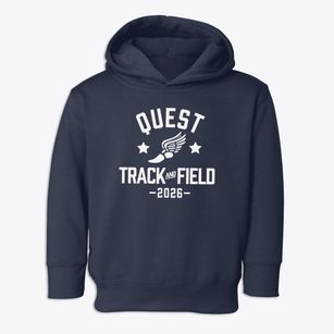 Quest Middle School Track and Field Toddler Hoodie
