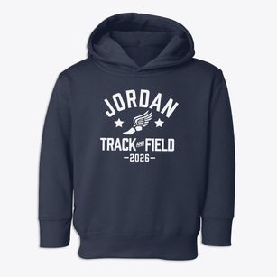 Barbara Jordan Early College Prep Track and Field Toddler Hoodie