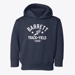 Barrett Elementary School Track and Field Toddler Hoodie