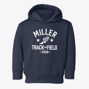 Miller Elementary School Track and Field Toddler Hoodie